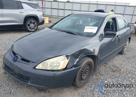 2004 Honda Accord 2.4 Lx from USA, damaged, VIN 1HGCM56334A061358